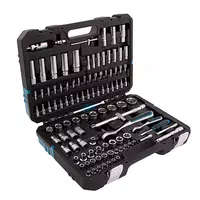  Набор инструментов  1/4  1/2  CrV  120 зубьев  109 предметов (Gross) - 