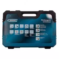  Набор инструментов  1/4  1/2  CrV  120 зубьев  109 предметов (Gross) Только в розницу