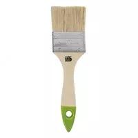 Кисть плоская 50 мм  натуральная щетина  деревянная ручка (Сибртех)