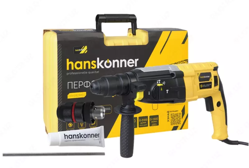 Перфоратор SDS Plus Hanskonner HRH0828REC - 1 010 000 сум