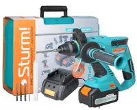  Аккумуляторный перфоратор Sturm! CRH1822