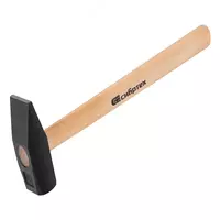 Молоток слесарный 600 г  квадратный боек  деревянная рукоятка Сибртех