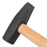   Молоток слесарный 600 г  квадратный боек  деревянная рукоятка Сибртех