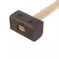  Кувалда  8000 г  кованая головка  деревянная рукоятка 750 мм // Сибртех - 