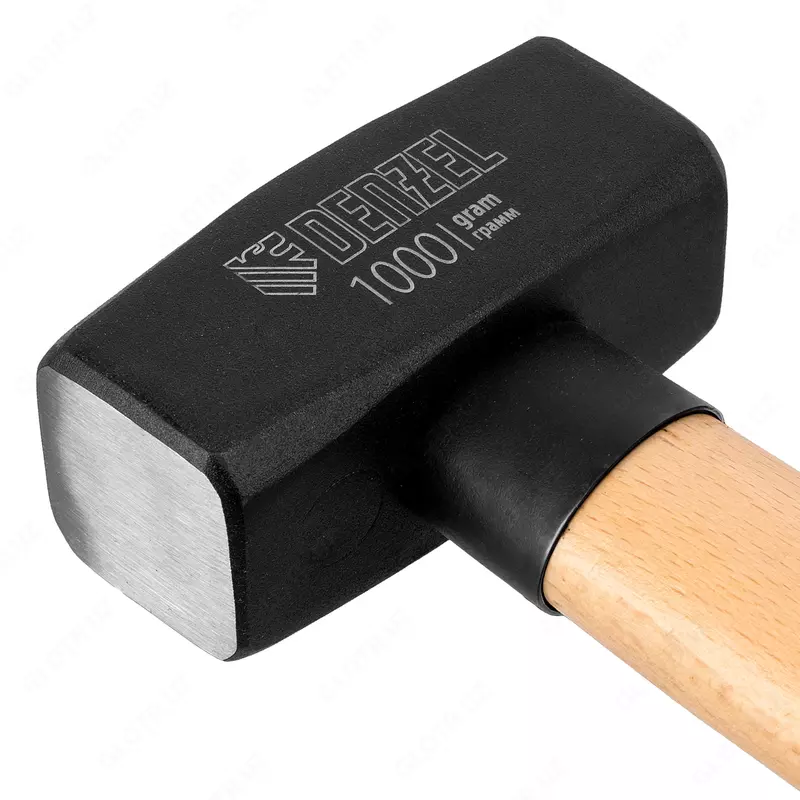   Кувалда  1000 г  кованая головка  буковая рукоятка Denzel