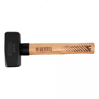  Кувалда  2000 г  кованая головка  буковая рукоятка Denzel - 