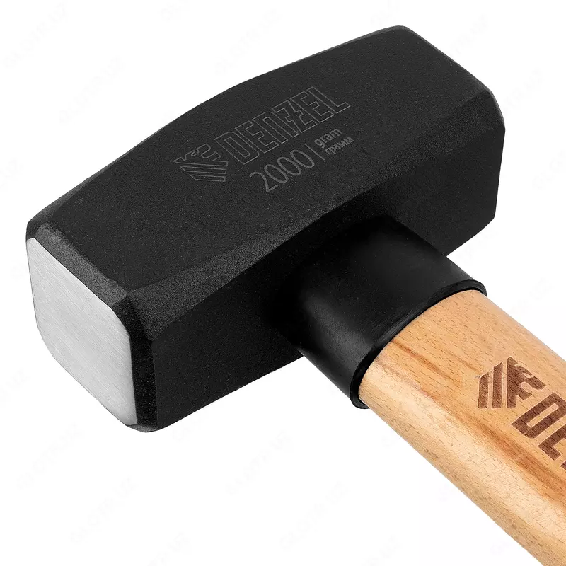   Кувалда  2000 г  кованая головка  буковая рукоятка Denzel