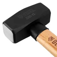   Кувалда  2000 г  кованая головка  буковая рукоятка Denzel