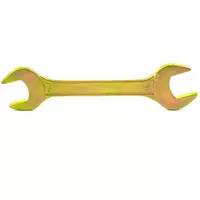 Ключ рожковый  30 х 32 мм  желтый цинк Сибртех