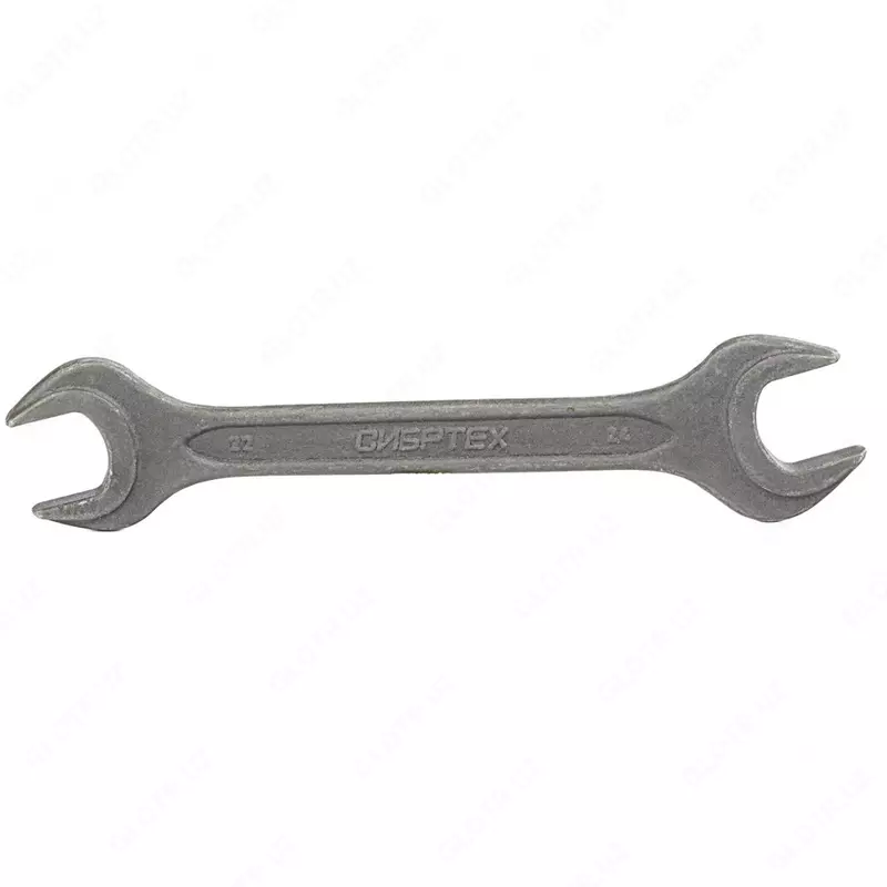 Ключ рожковый  22 х 24 мм  CrV  фосфатированный  ГОСТ 2839 Сибртех