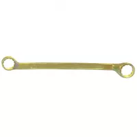 Ключ накидной  22 х 24 мм  желтый цинк Сибртех