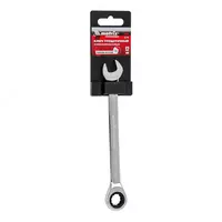  Ключ комбинированный трещоточный  12 мм  CrV  зеркальный хром Matrix Professional - 