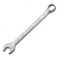 Ключ комбинированный  14 мм  CrV  матовый хром Matrix