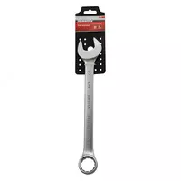  Ключ комбинированный  27 мм  CrV  матовый хром Matrix - 