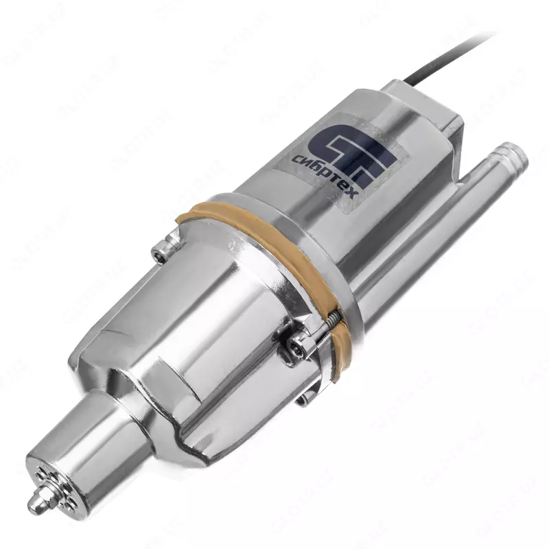 Вибрационный насос СВН300Н-10  нижний забор  300 Вт  напор 75 м  1200 л/ч  кабель 10 м Сибртех