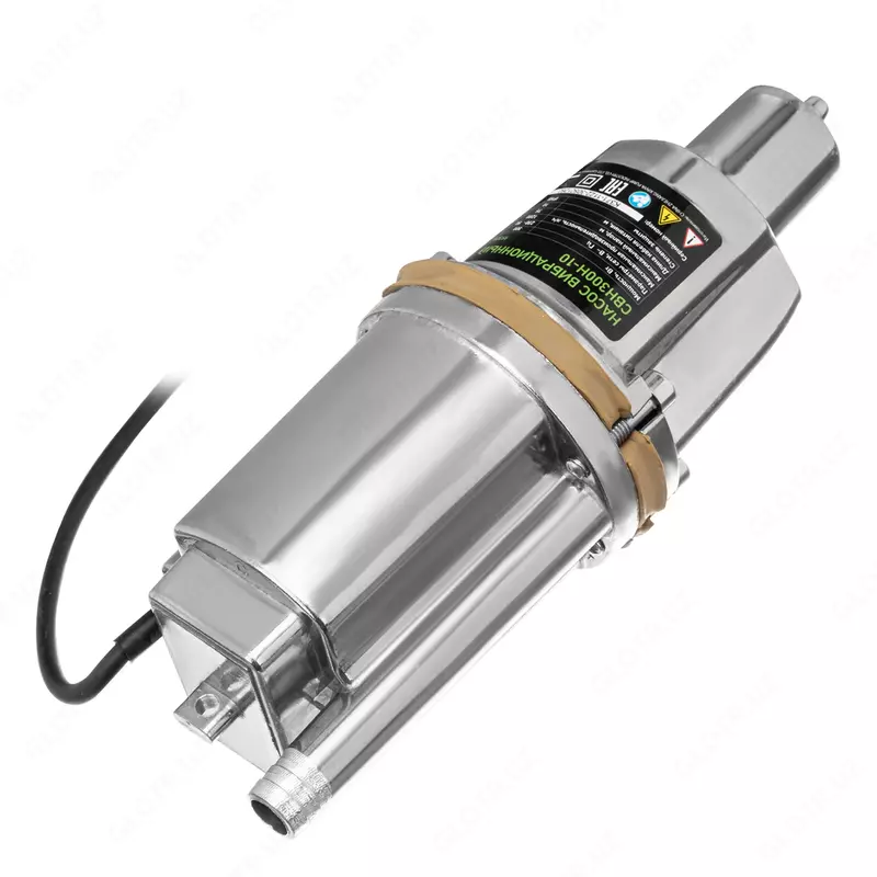  Вибрационный насос СВН300Н-10  нижний забор  300 Вт  напор 75 м  1200 л/ч  кабель 10 м Сибртех - 