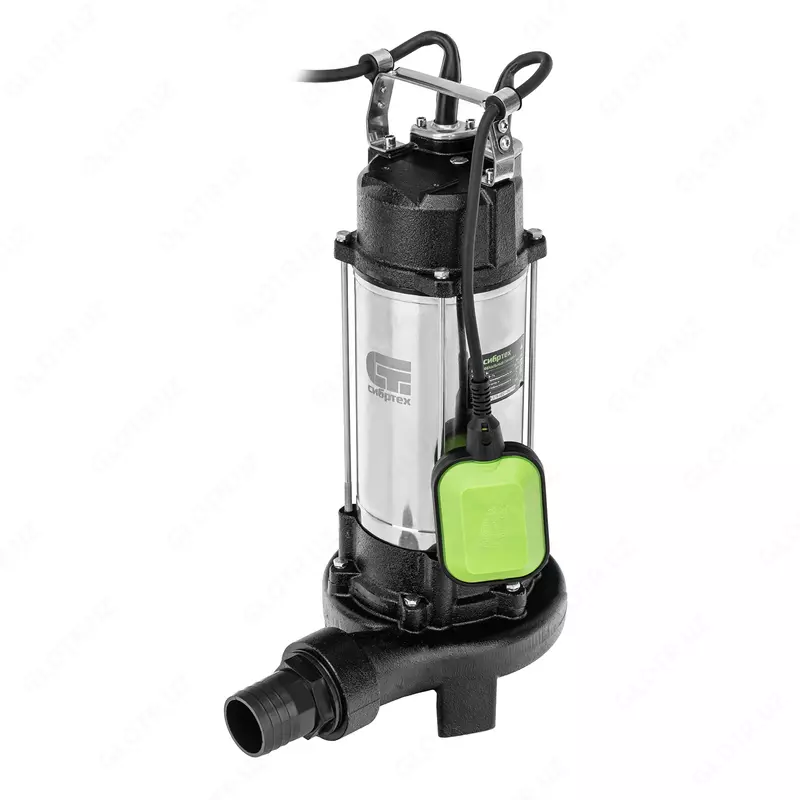 Фекальный насос СФН1500-Н  1500 Вт  напор 19 м  25000 л/ч  нож Сибртех