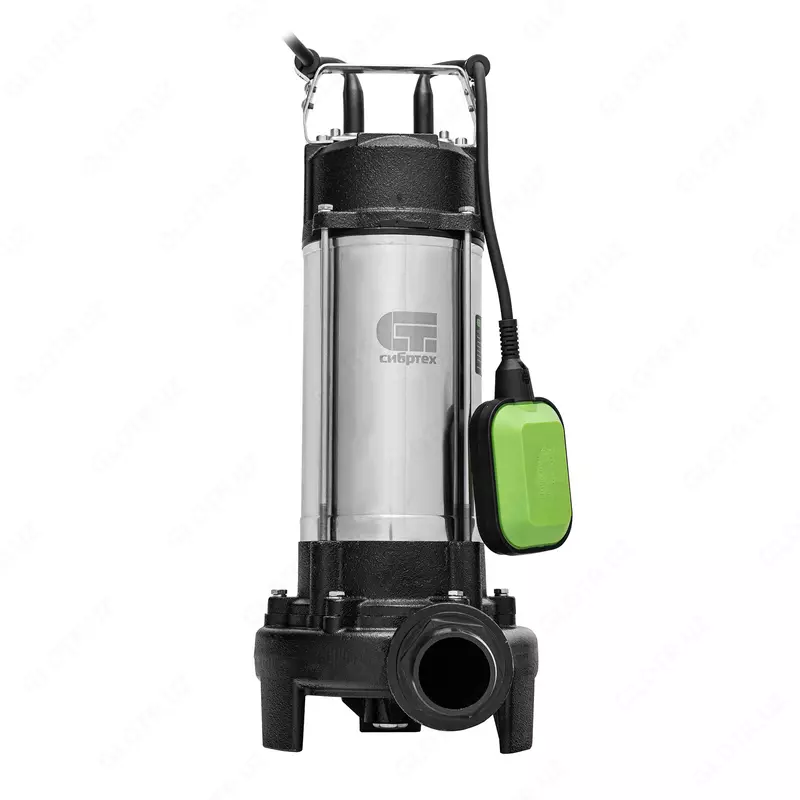   Фекальный насос СФН1500-Н  1500 Вт  напор 19 м  25000 л/ч  нож Сибртех