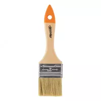  Кисть плоская Slimline 2 (50 мм)  натуральная щетина  деревянная ручка Sparta - 