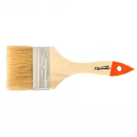 Кисть плоская Slimline 3 (75 мм)  натуральная щетина  деревянная ручка Sparta