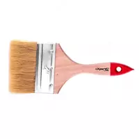  Кисть плоская Стандарт 4 (100 мм)  натуральная щетина  деревянная ручка MTX - 