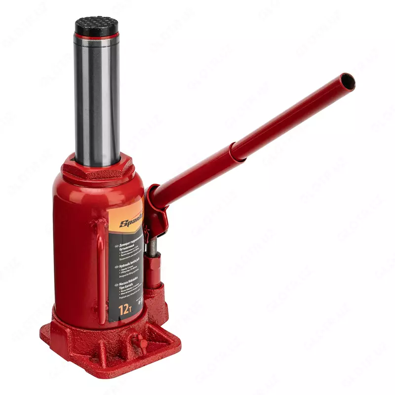   Домкрат гидравлический бутылочный  12 т  h подъема 210-400 мм Sparta