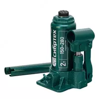 Домкрат гидравлический бутылочный  2 т  150-280 мм Сибртех