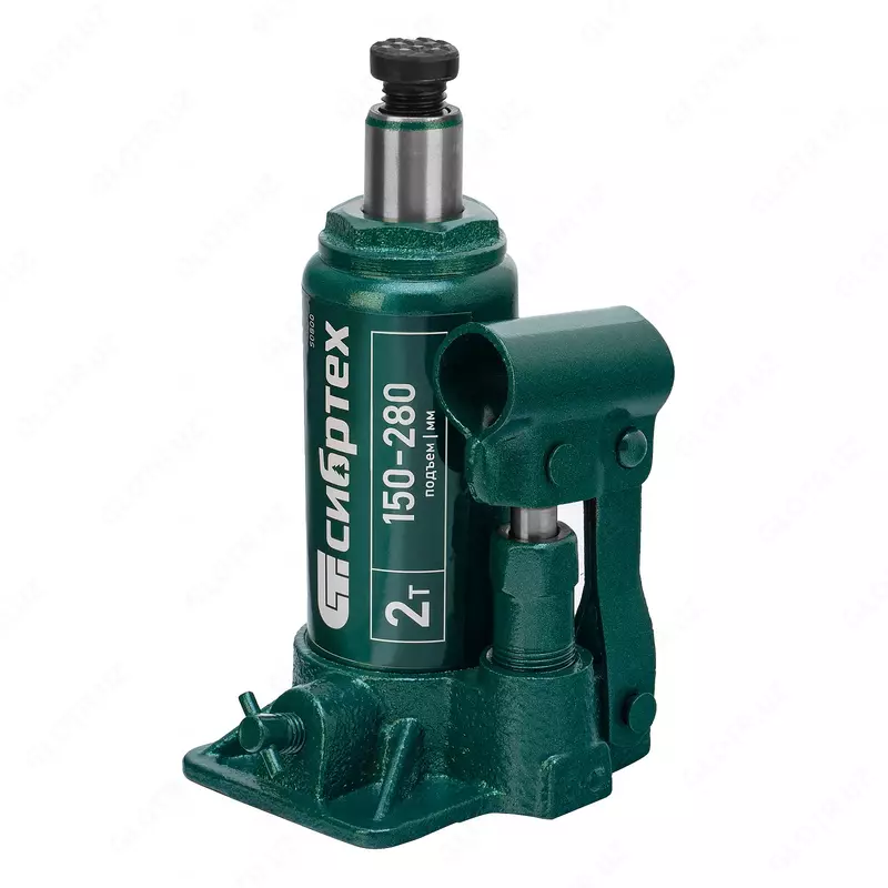  Домкрат гидравлический бутылочный  2 т  150-280 мм Сибртех - 