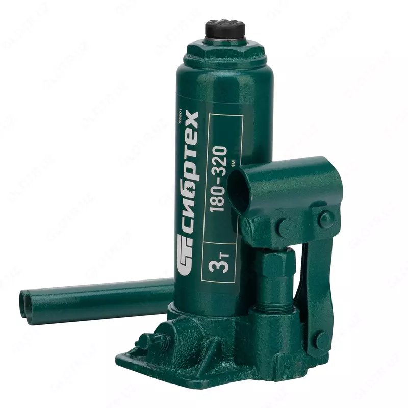 Домкрат гидравлический бутылочный  3 т  180-320 мм Сибртех