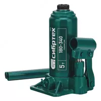 Домкрат гидравлический бутылочный  5 т  180-340 мм Сибртех