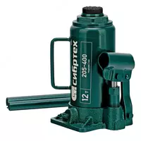 Домкрат гидравлический бутылочный  12 т  205-400 мм Сибртех