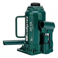 Домкрат гидравлический бутылочный  16 т  205-400 мм Сибртех