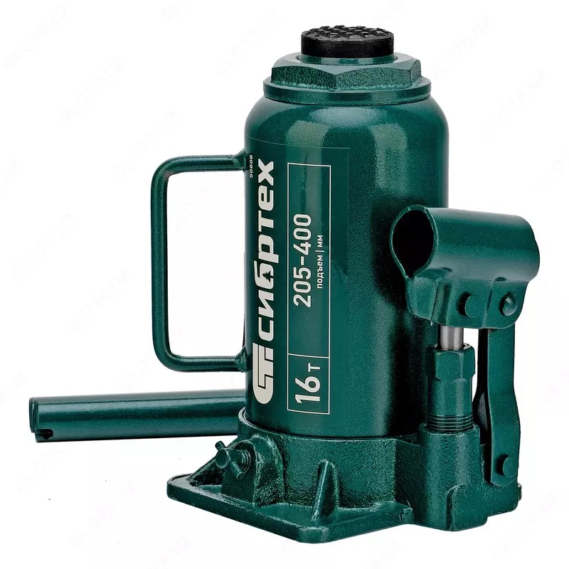 Домкрат гидравлический бутылочный  16 т  205-400 мм Сибртех