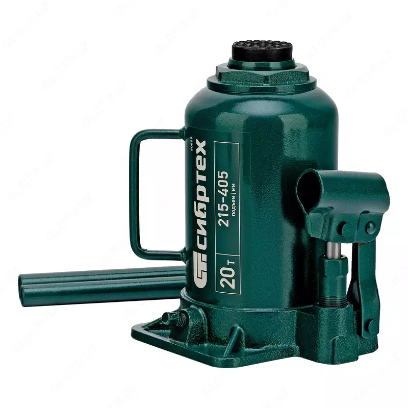 Домкрат гидравлический бутылочный  20 т  215-405 мм Сибртех