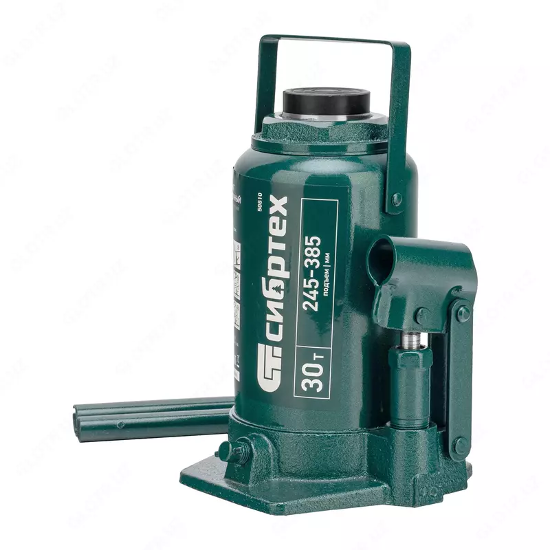 Домкрат гидравлический бутылочный  30 т  245-385 мм Сибртех