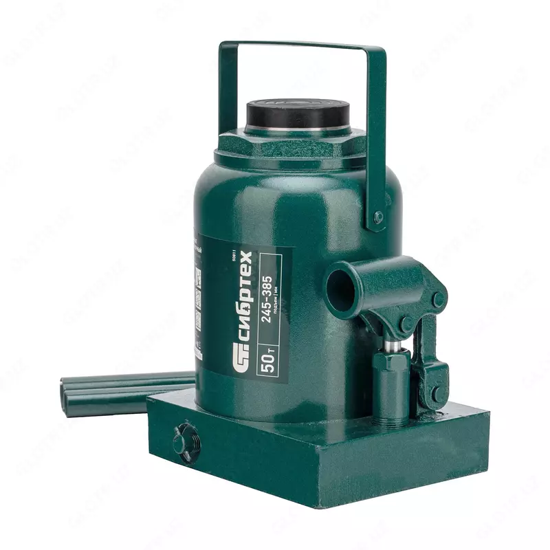 Домкрат гидравлический бутылочный  50 т  245-385 мм Сибртех