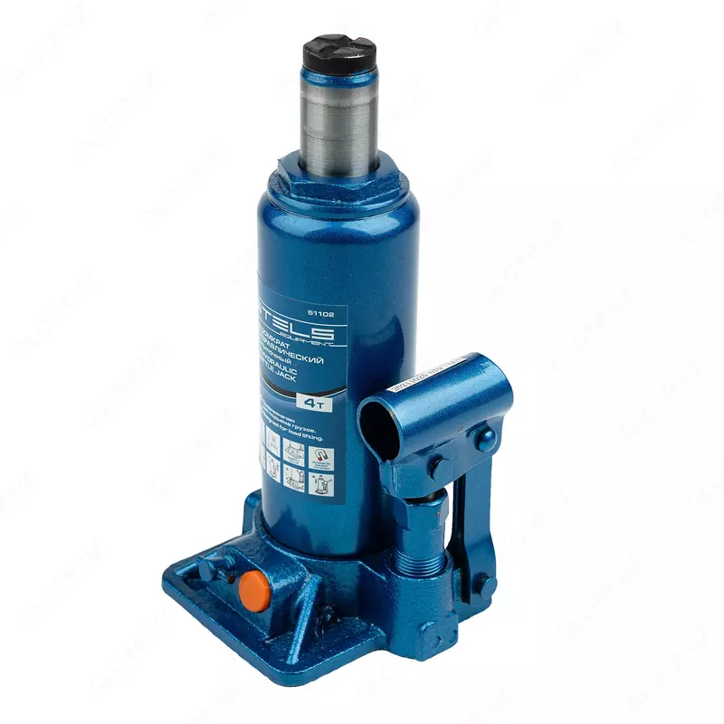  Домкрат гидравлический бутылочный  4 т  H подъема 195-380 мм Stels - 
