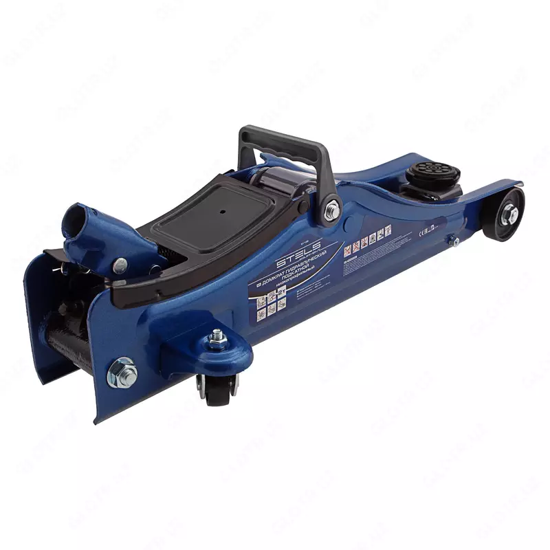  Домкрат гидравлический подкатной  2 т  Low Profile  80-380 мм Stels - 