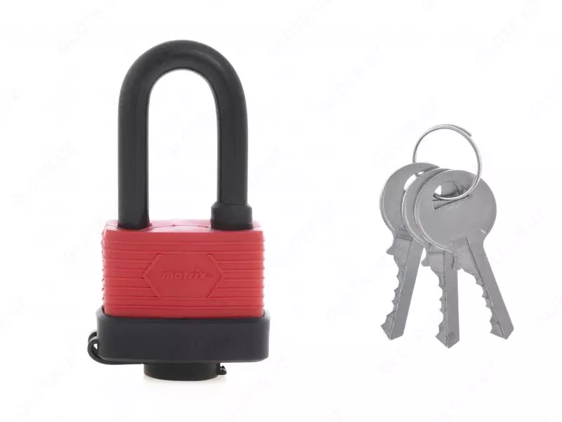 Замок навесной всепогодный  50 мм  удлиненная дужка Matrix