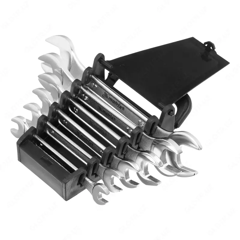  Набор ключей рожковых  6-17 мм  6 шт  CrV  хромированные Matrix - 