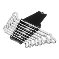  Набор ключей накидных  6-22 мм  CR-V  8 шт  полированный хром Matrix - 