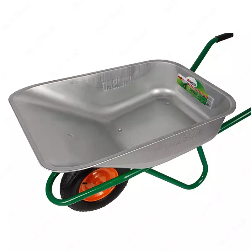  Тачка садово-строительная  усиленная  грузоподъемность 200 кг  объем 90 л Palisad Только в розницу