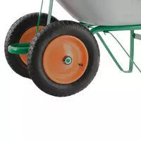  Тачка садовая  2-х колесная  грузоподъемность 170 кг  объем 78 л Palisad ООО QUATTRO PRO