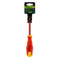  Отвертка диэлектрическая PH2 х 100 мм  CrV  до 1000 В  двухкомпонентная рукоятка Сибртех Только в розницу