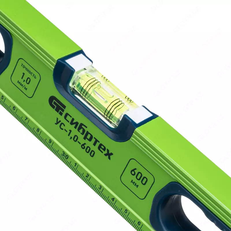  Уровень алюминиевый УС-1  0-600  фрезерованный  3 глазка  рукоятки  600 мм Сибртех Только в розницу