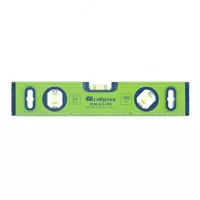 Уровень алюминиевый УСМ-0 5-300  фрезерованный  3 глазка  магнитный  300 мм Сибртех