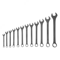  Набор ключей комбинированных  6 - 22 мм  12 шт.  CrV  фосфатированные Сибртех - 