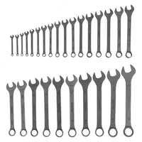  Набор ключей комбинированных  5 5 - 32 мм  27 шт.  CrV  фосфатированные Сибртех - 