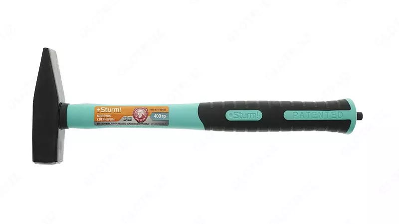  Молоток со встроенным кернером  600г  фибергласс  серия Кулибин  Sturm - 