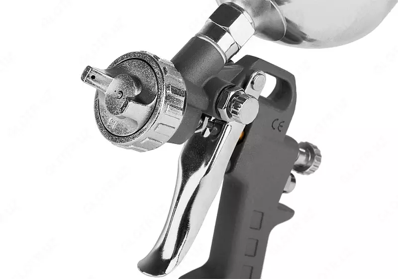  Краскопульт пневматический 600 г  верхний бачок  сопло 1  5 мм Sturm Только в розницу